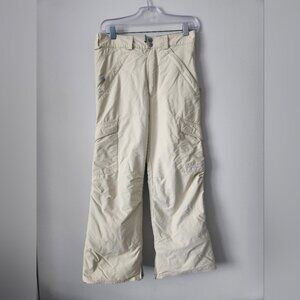 BURTON | Snow ski pants cream yellow sz 18 20 XL